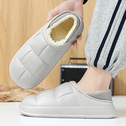 Home Cotton Shoes Girls Women Men Winter Fashion Casual Female Male Boys Boots Indoor Comfortable Warm Flat House Slippers