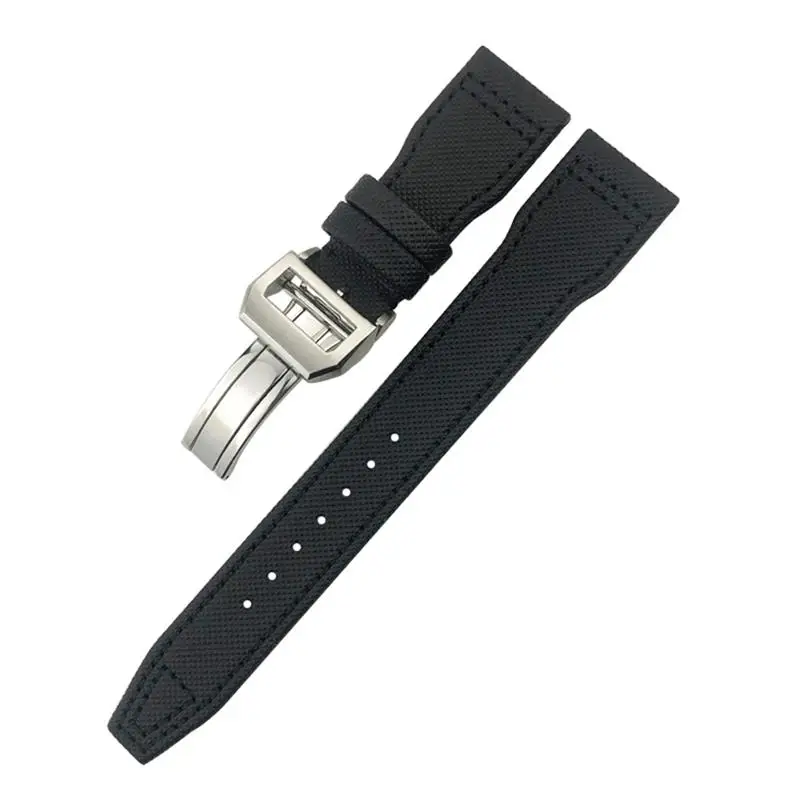 NFR 20mm 21mm 22mm Watch band,For IWC Le Petit Prince Big Pilot IW3777 Sport Fiber Canvas Watch Strap