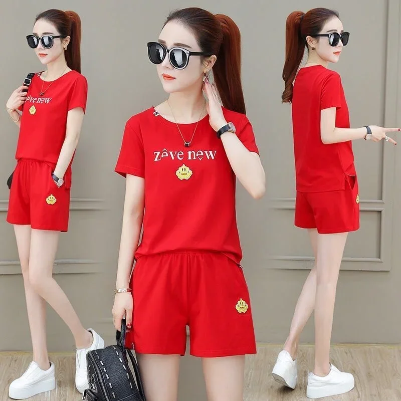 2025 Summer New Women's Wide Ruffle Outfits Sweat Suit Women Matching Fashion Crop Tops Shorts 2 Two Piece Set Wholesale Clothes