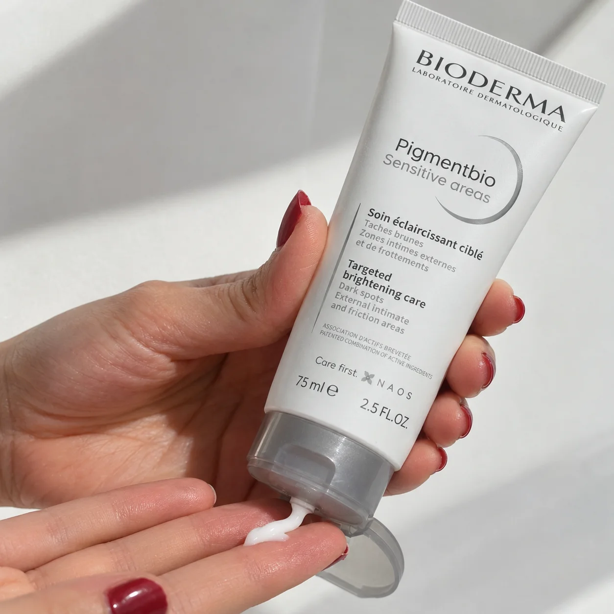 Bioderma Pigmentbio Sensitive Areas Targeted Brightening Care For External Intimate And Friction Areas Moisturises Soothes Skin