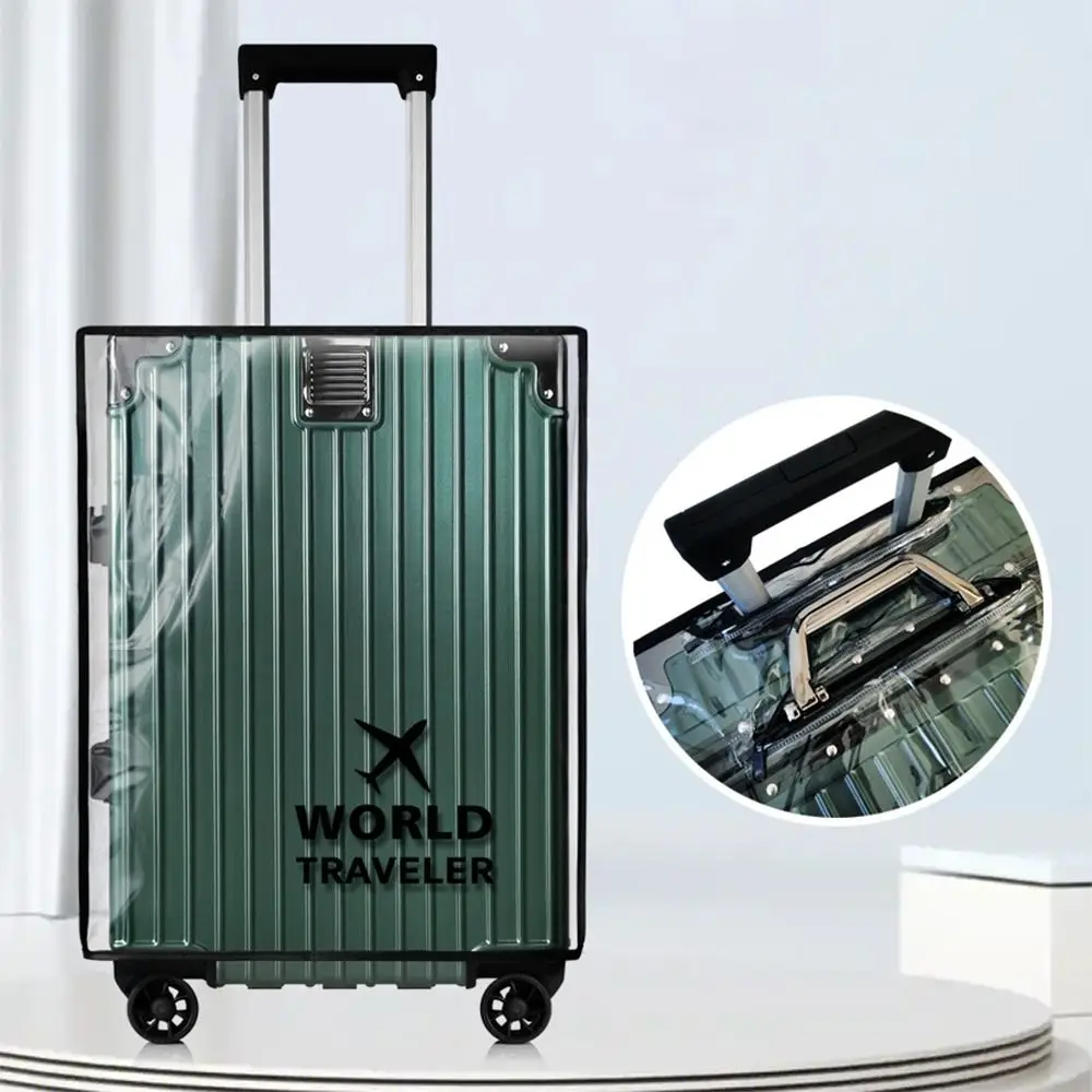 

PVC Transparent Luggage Cover Travel Accessories Waterproof Luggage Storage Covers Durable Dustproof Protector Suitcase Covers