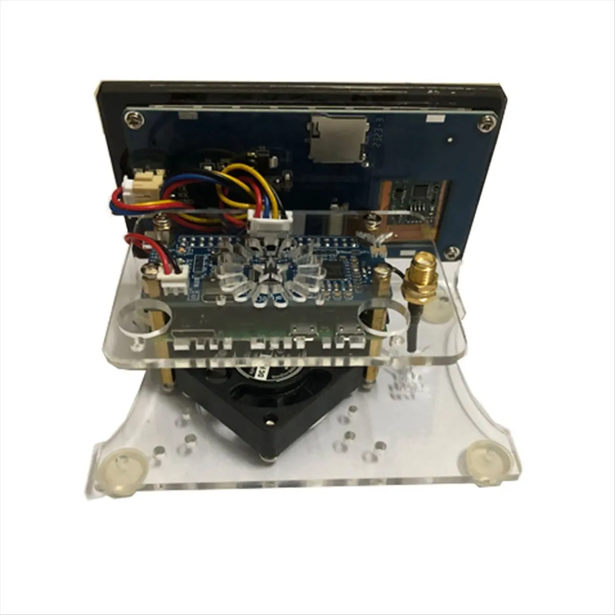 SWXF Assembled for T11W Simplex Hotspot Box with 3.5-Inch Color Screen for Digital Walkie Talkie Modem