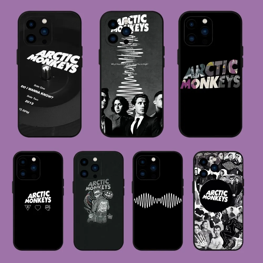 arctic monkeys Phone Case For iPhone 13 14 15 11 12 Mini Pro Max Transparent Shell