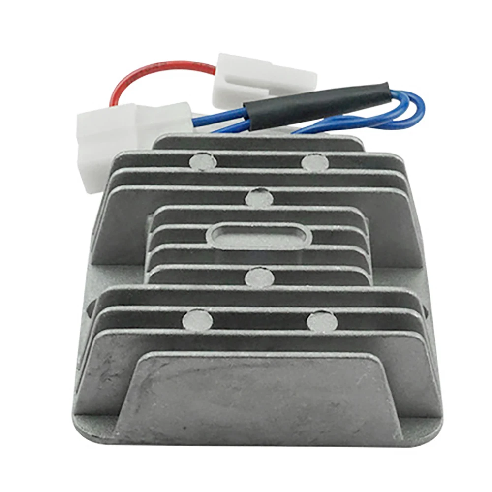 Regulador de tensão do motor de alumínio, DC 12V, AVR para KDE3500, 5000, 6500, 6700 Gerador, 186F