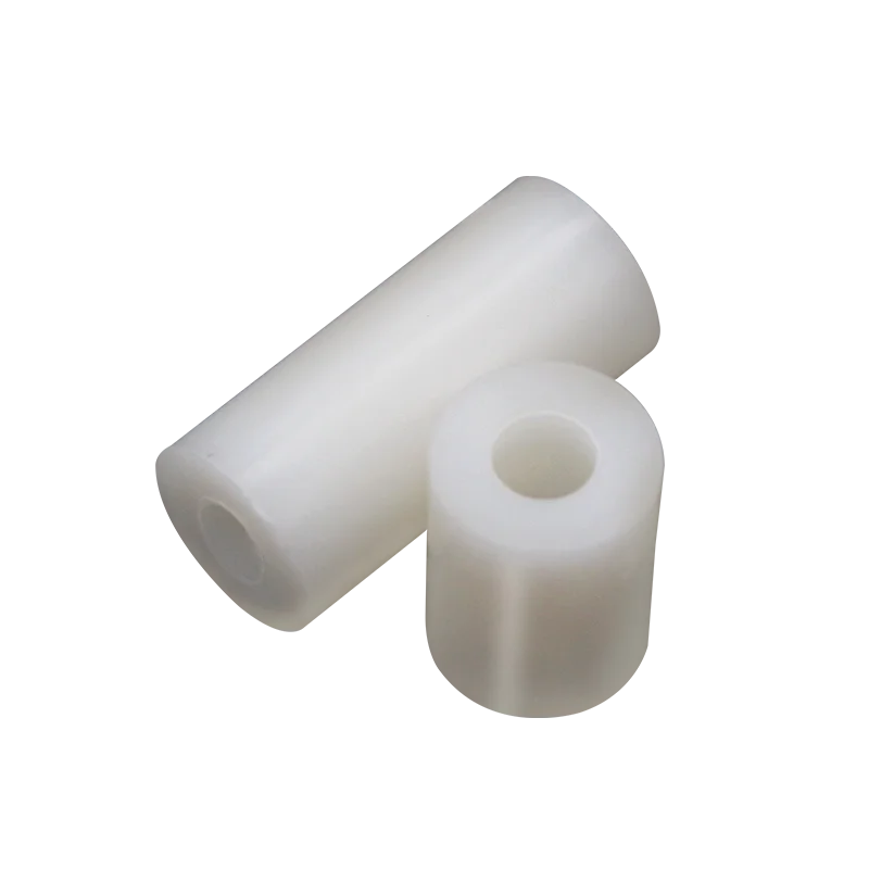 50Pcs M3 M4 M5 M6 M8 White Nylon Non-Threaded Spacer ABS Round Hollow Standoff Round Washer OD7mm-14mm PCB Board Screw Bolt