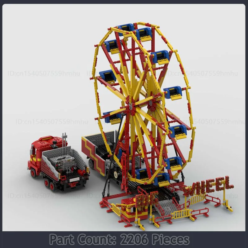 Sport gbc Modul Messegelände Riesenrad Moc Bausteine kreative Modell technologie Ziegel DIY Montage Puzzle Spielzeug Geschenke