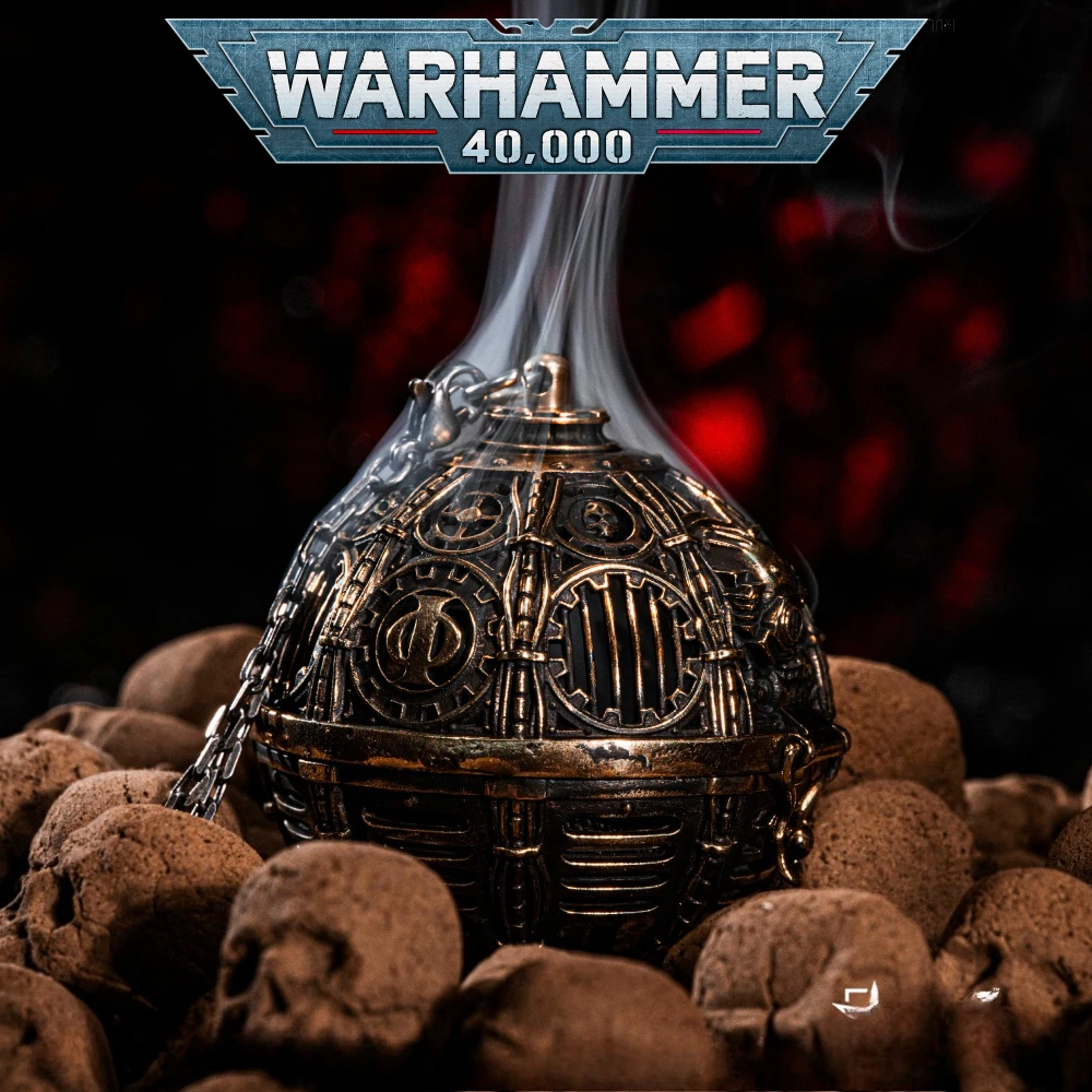 

JOYTOY Warhammer 40K Аdeptus Mechanicus Omnissiah Archmagos: Модный кулон-кулонец «Благословенный кадильник», суперкрутой сувенир