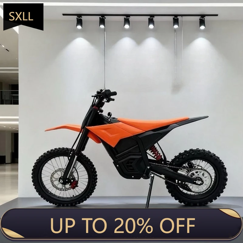

D3 60V 6000W central motor electric off-road motorcycle carbon steel frame 230Nm hydraulic disc brake 27Ah 80Km waterproof elect