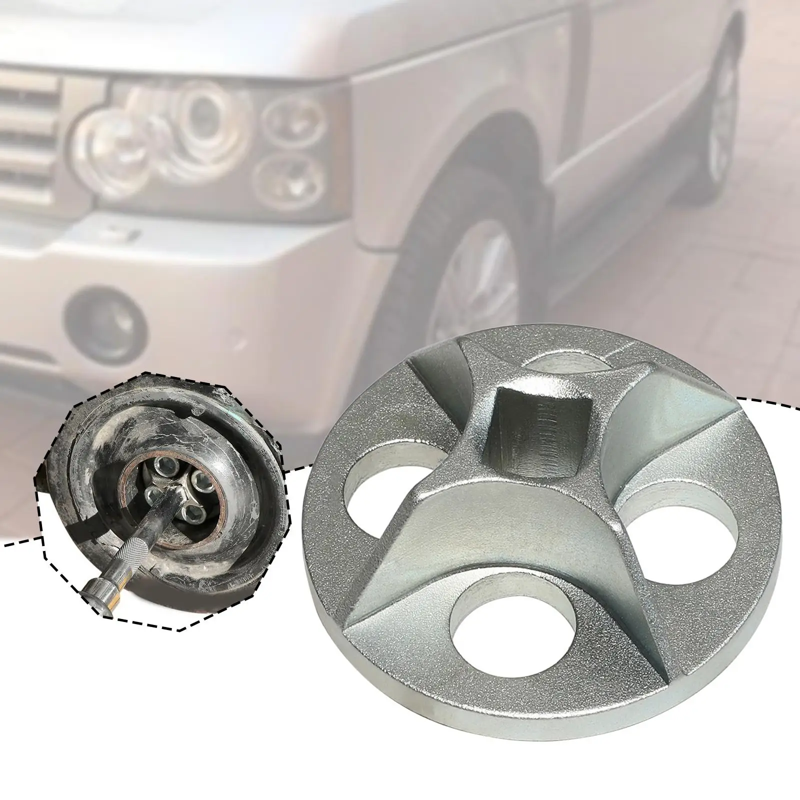 

Crankshaft Rotation Tool Portable Repairing Steel 303-1656 for Land Evoque Range Velar 1.5L 2.0L 3.0L Engine