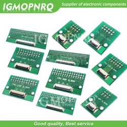 FPC FFC 0.5MM Pitch For cable transfer Conversion board DIY PCB board 6P/8P/10P/20P/30P/40P/60P connector