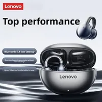 Original Lenovo TA410 auriculares inalámbricos de conducción ósea OWS 5,4 auriculares Bluetooth estéreo música llamada auriculares con cancelación de ruido