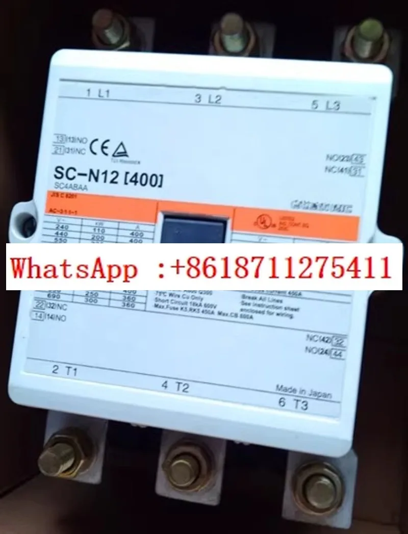

Contactor SC-N12 [400] AC/DC110V