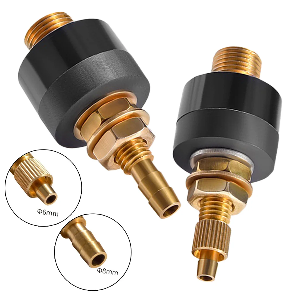 1PC เครื่องเชื่อม TIG ไฟฟ้า Quick Connector 6 มม./8 มม.สแตนเลสไฟฉายเชื่อมแก๊สหัวฉีด M16x1.5 MIG Arc เครื่องเชื่อม