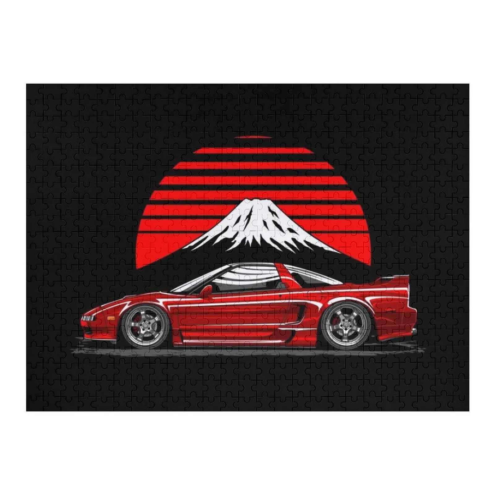 

NSX Fuji Пазл Аниме Персонализированные идеи подарков Детали головоломки для взрослых Деревянные композиции для детей Пазл