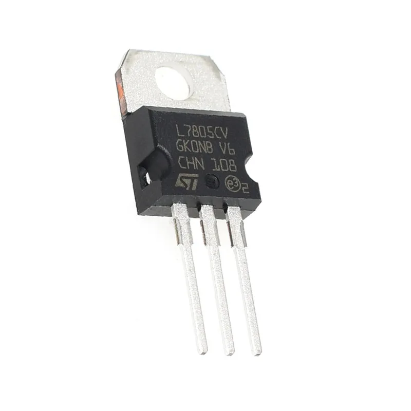 (50PCS）L7805CV L7805 7805 TO-220 transistor three terminal voltage regulator high quality 100% New Chipset