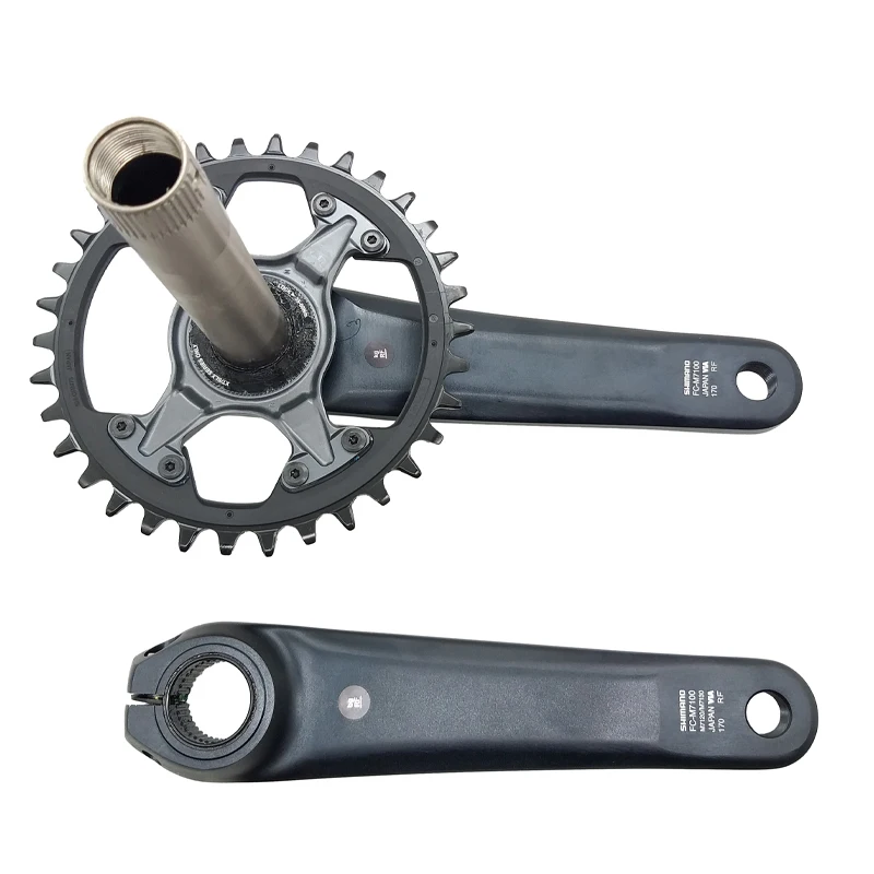 Shimano SLX M7100 1x12 Speed Crankset FC-M7100-1 Original Arm Chainring 32T 34T MT801 Bike Crankset Mountain Bike Accessories