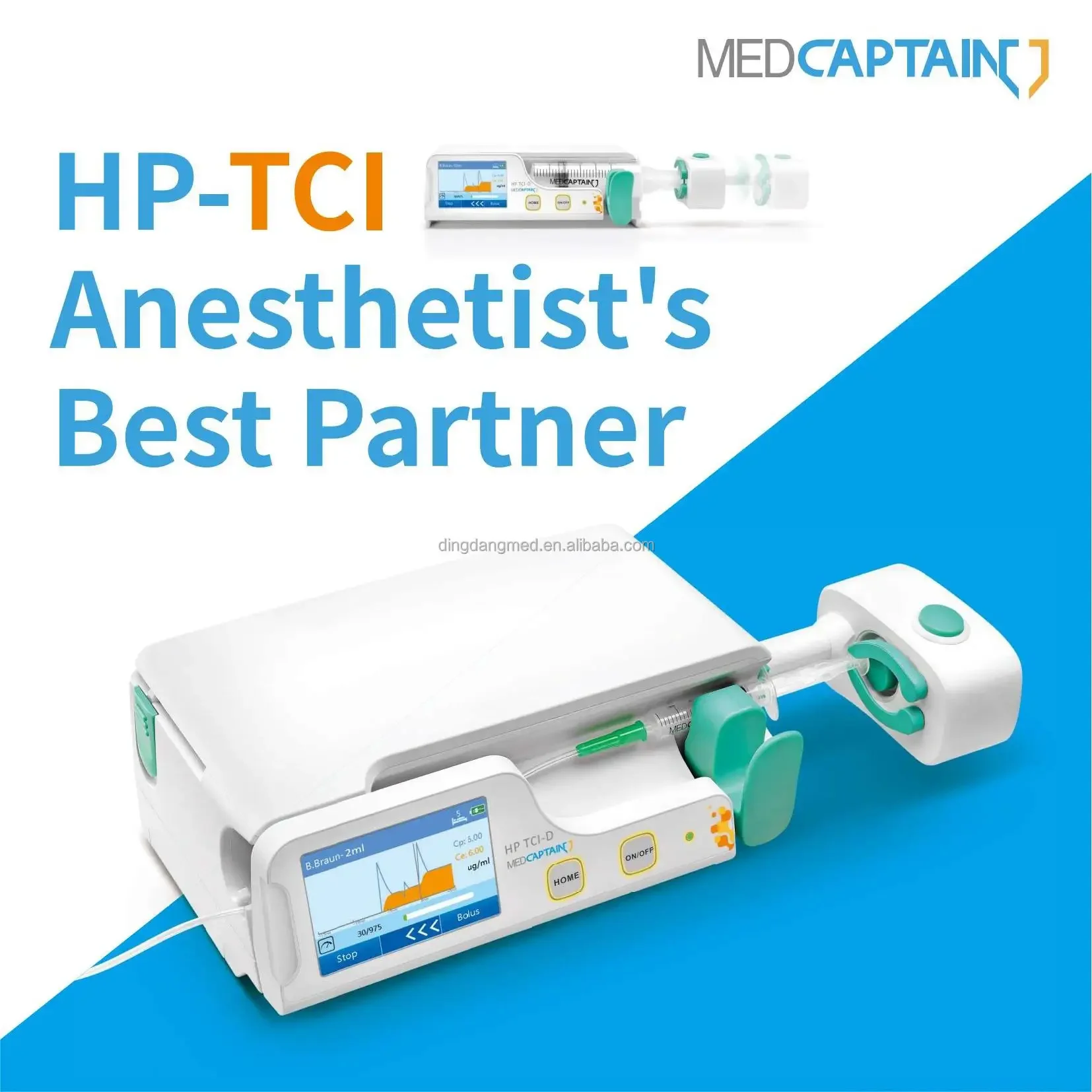 MedCaptain TCI PRO Multi Channel Pump Station Pump HPTCI