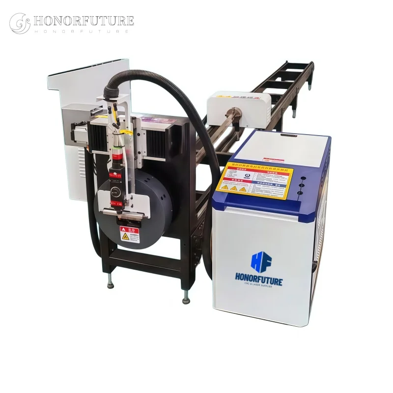 1.5kw 3kw Pipe Laser Metal Cutter Guardrails Simplified version Metal Square Tube CNC Fiber Laser Cutting Machine Tools for Sale