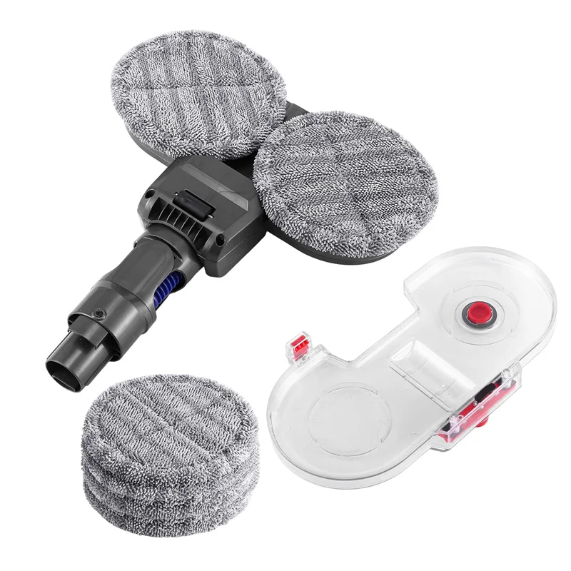 Acessório de esfregão elétrico para aspirador de pó Dyson V7 V8 V10 V11 V15, incluindo tanque de água removível