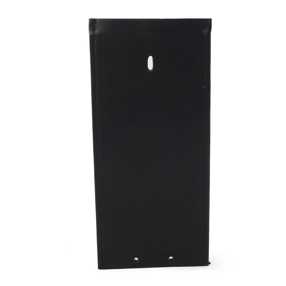 Black Motorcycle For Harley Davidson Softail 2000-2017 Plain Leather Gas Tank Panel Bib No Design Simple Smooth For FXDWG 93-03