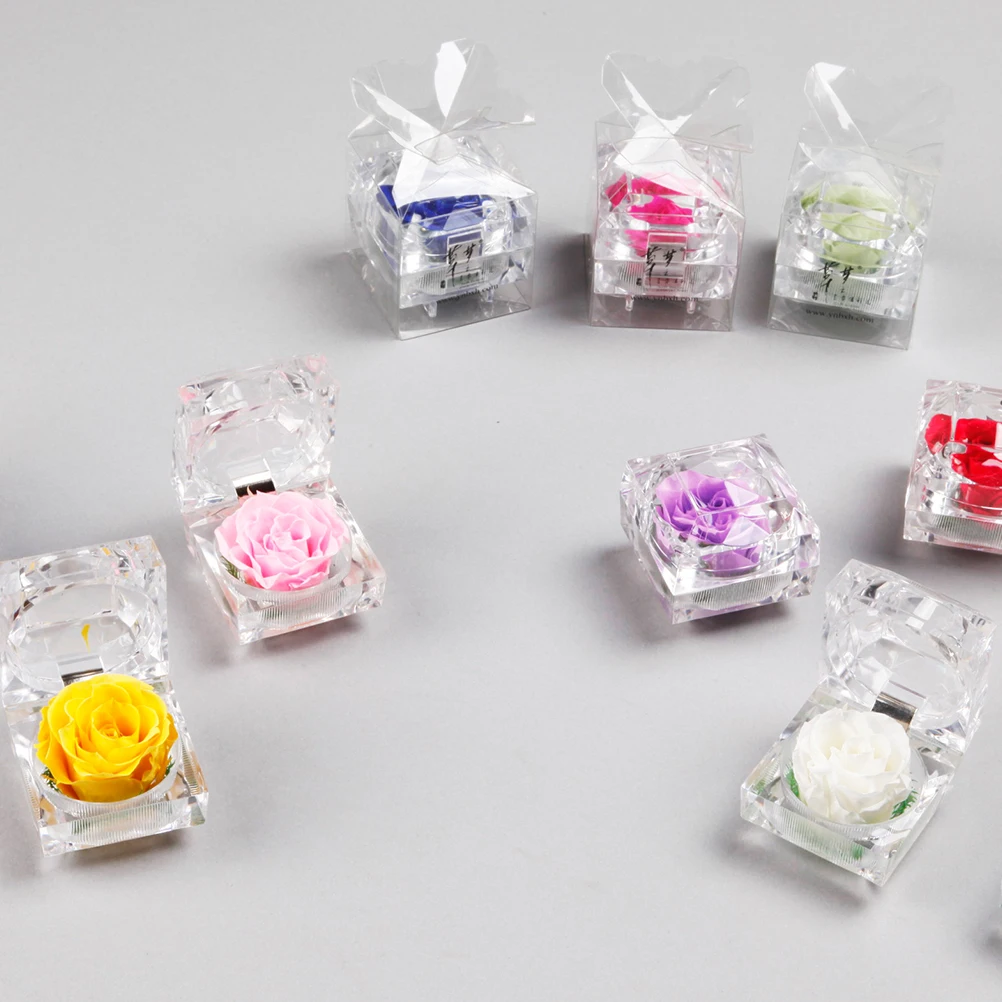 

1pcs Preserved Flower Eternity Rose Never Withered Forever Love Gift For Girlfriend Anniversary Birthday Decoration Home Wedding