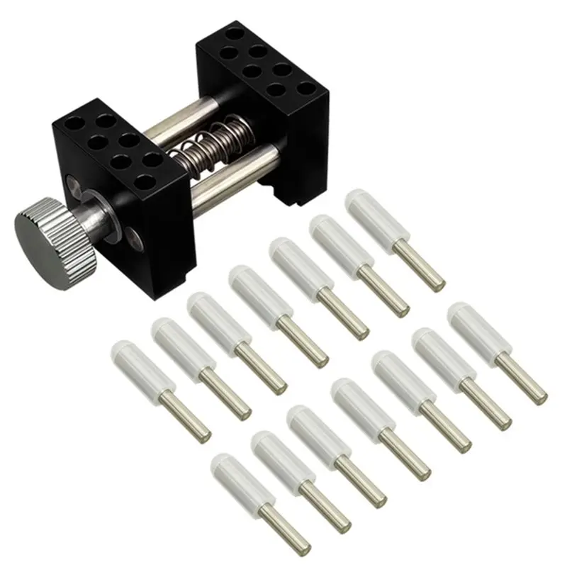 B62B-Mini Vise, Multi-Functional Clamp With 14 Stainless Steel Bars, B