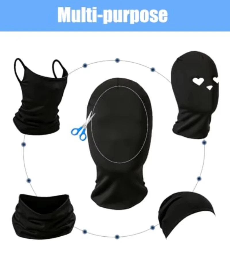 1/2/3-Loch-Mütze, Balaclava-Mütze, Armee-Taktische CS-Winter-Ski-Fahrrad-Mütze, Sonnenschutz-Schal, Outdoor-Sport-Warme Gesichtsmasken – Detail 3