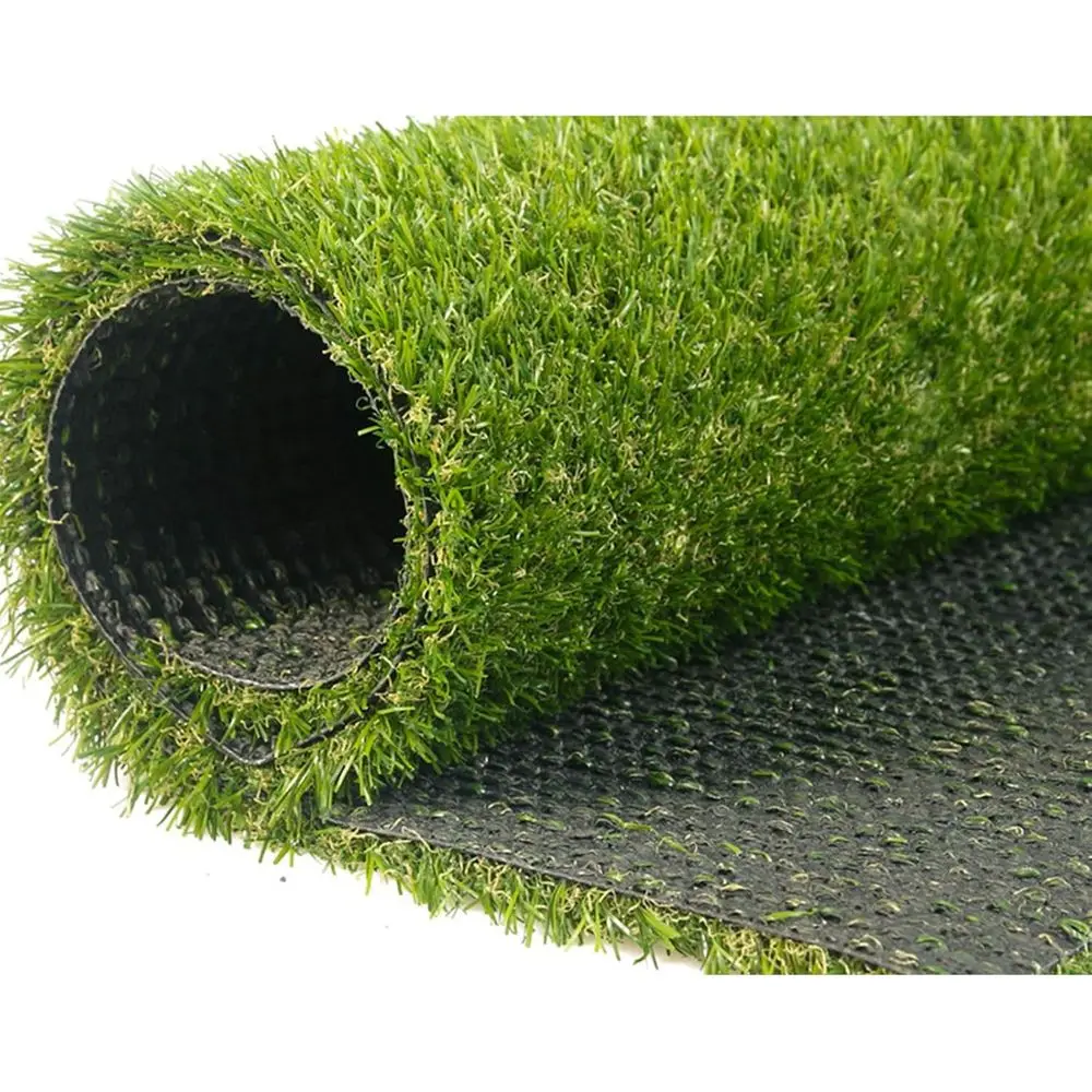 

Realistic Synthetic Grass Turf for Pet Area, Indoor/Outdoor Use with Drainage Holes, Customizable Options