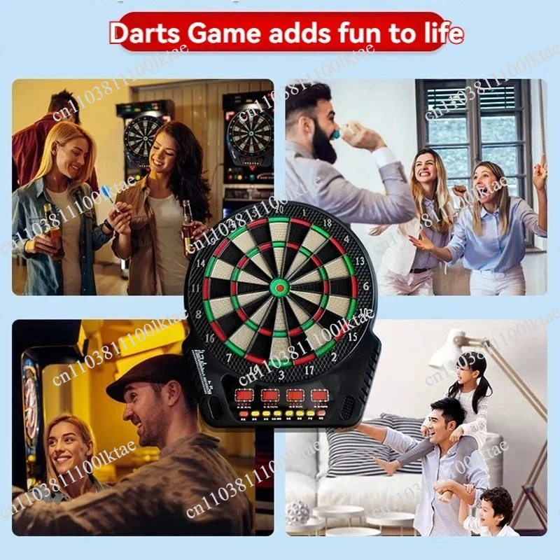 New Electronic Dartboard Set Office Home Entertainment Dartboard Automatic Scoring Dartboard Machine