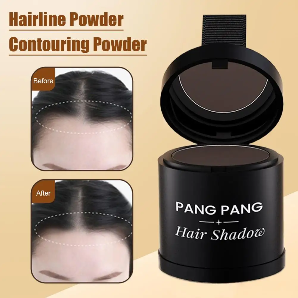 Hair Line Powder Contour Powder 2 in 1 Long Lasting Cover Hair Gaps Root Touch Up Concealer for Hairline Repair