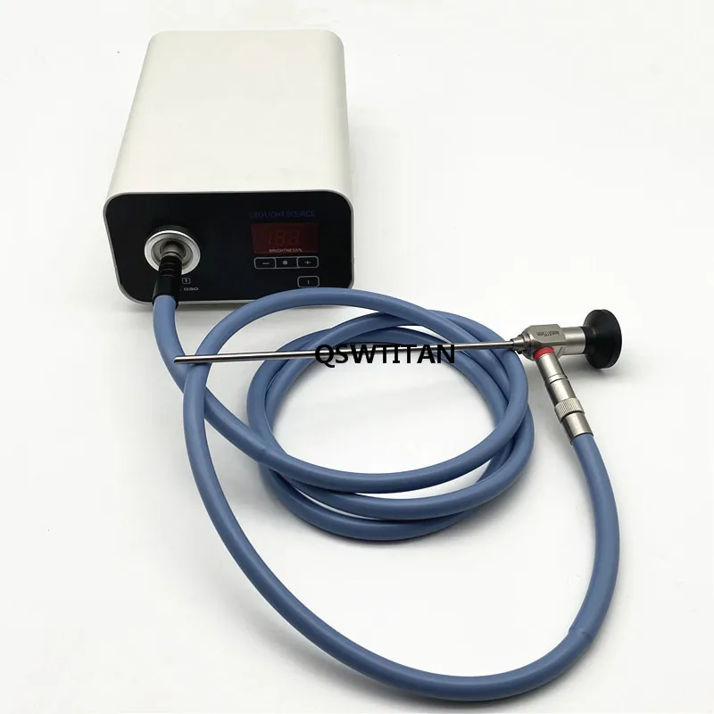 Cold Light Source Optical Fiber for Endoscope Surgery ENT MINI Portable High Brightness LED 30W Medical Industrial