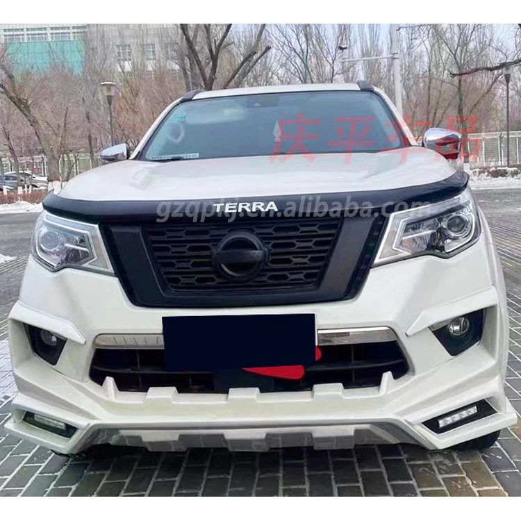 TERRA Body Kit For 2018 And 2020 Nissan Bumper To Front Surrounded By Diffuser