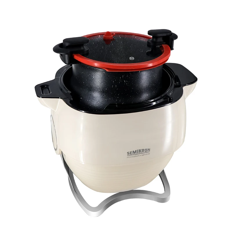 Cooking Machine Robot IH Electromagnetic Heating Automatic Cooking Machine 2500W Multif Electric Cooking Pot