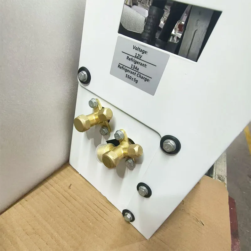 12v Steel Cover Mini Split No Idle Truck Air Conditioning Commercial Truck AC Unit Factory Wholesale