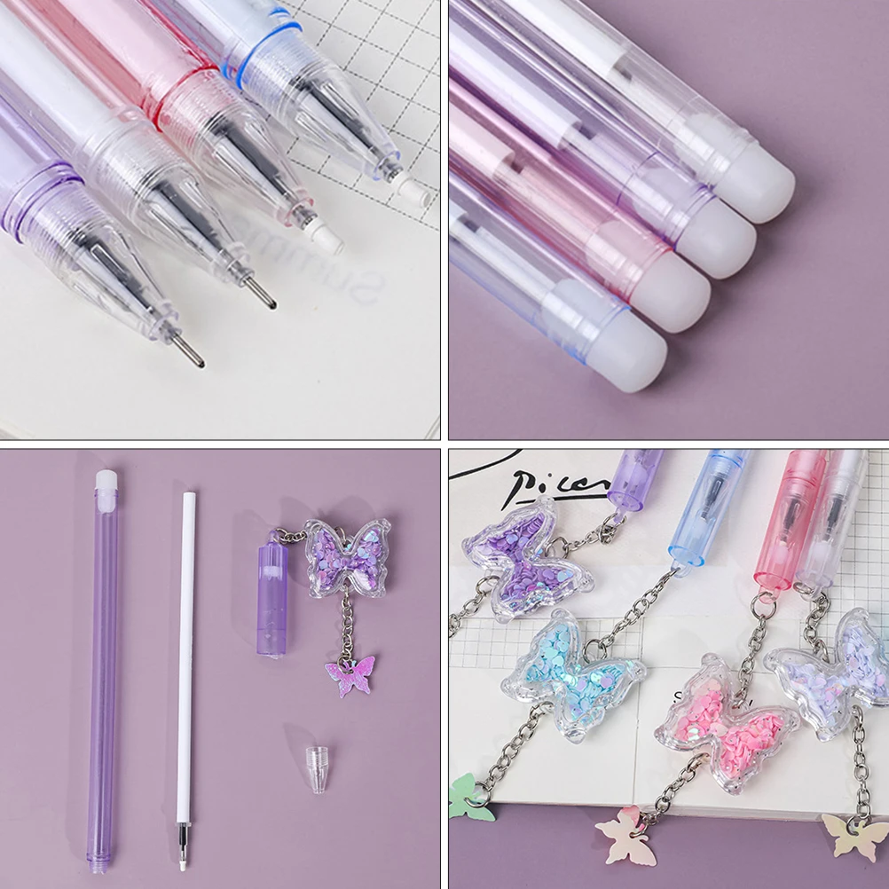 

Butterfly Pendant Roller for Office Gel Ink Small and Fresh Marker School Plastic