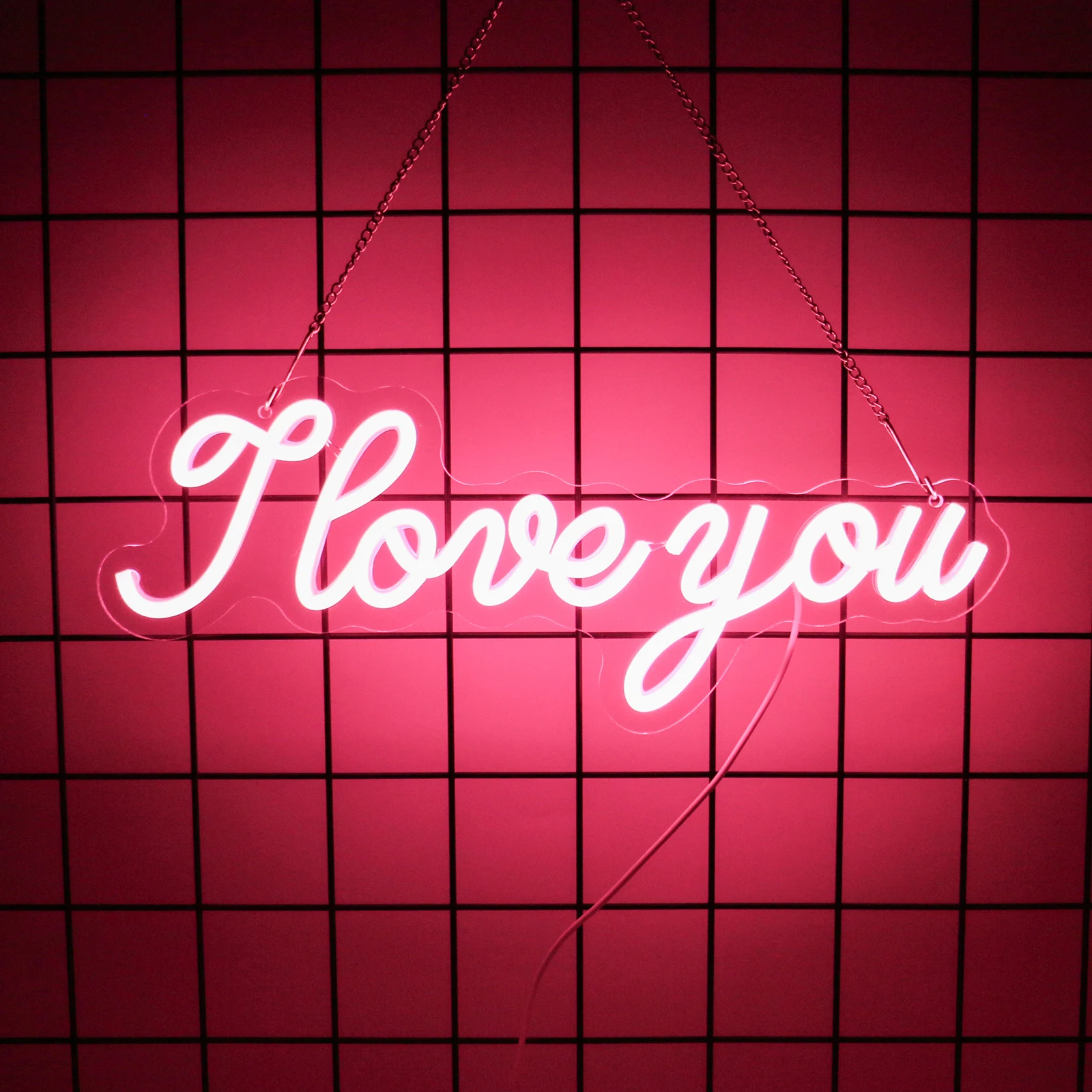 

UponRay I Love You Neon Sign LED Neon Light Perfect for Home Decor and Wedding Gifts Valentines Day Gifts