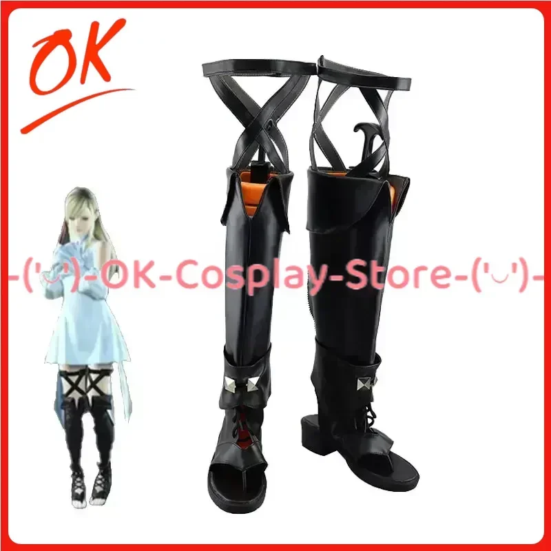 

[Индивидуальный] FF14 Ascilia Minfilia Обувь для косплея Аниме Игра Костюм для ролевых игр Опора Хэллоуин Карнавальная вечеринка Сапоги из искусственной кожи