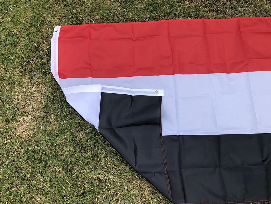 SKY FLAG Bandera Yemen Poliéster Doble Cara Resistente al Viento - imagen 3