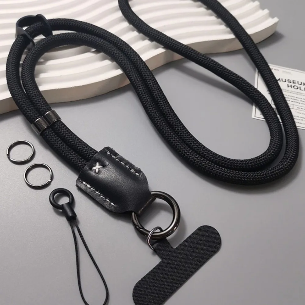 

Adjustable Mobile Phone Lanyard Neck Hanging Long Crossbody Phone Strap Anti-Lost Metal Buckle Mobile Phone Chain Men Women