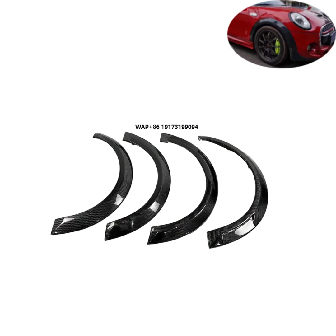 Car Accessories Wheel Arch Eyebrow Cover Carbon Fiber Fender Flare for Cooper F54 F55 F56 F57 2022