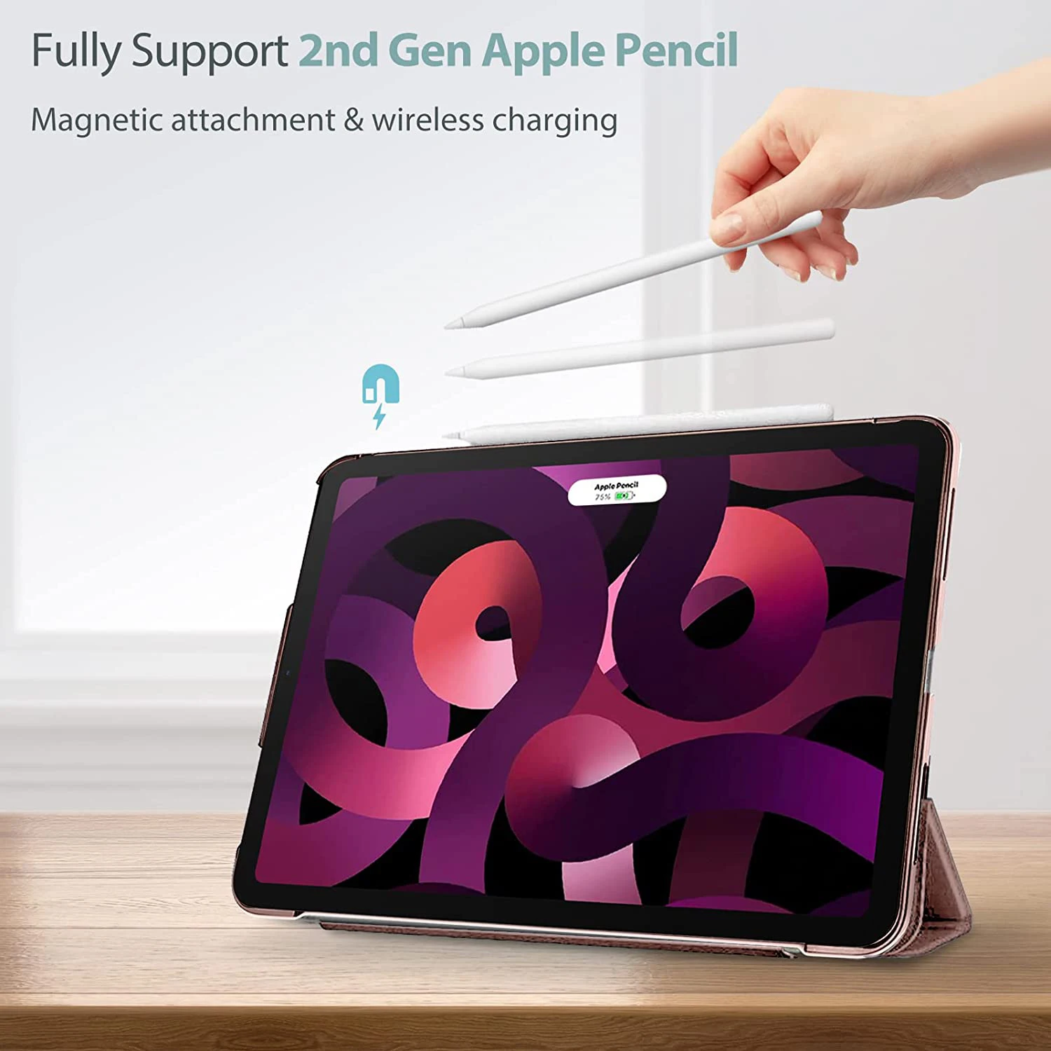 Funda transparente para iPad 2021 Mini 6 Pro 11 9a generación 10,2 2018 9,7 5a 6a Air 4 5 10,9 10.a PU PC