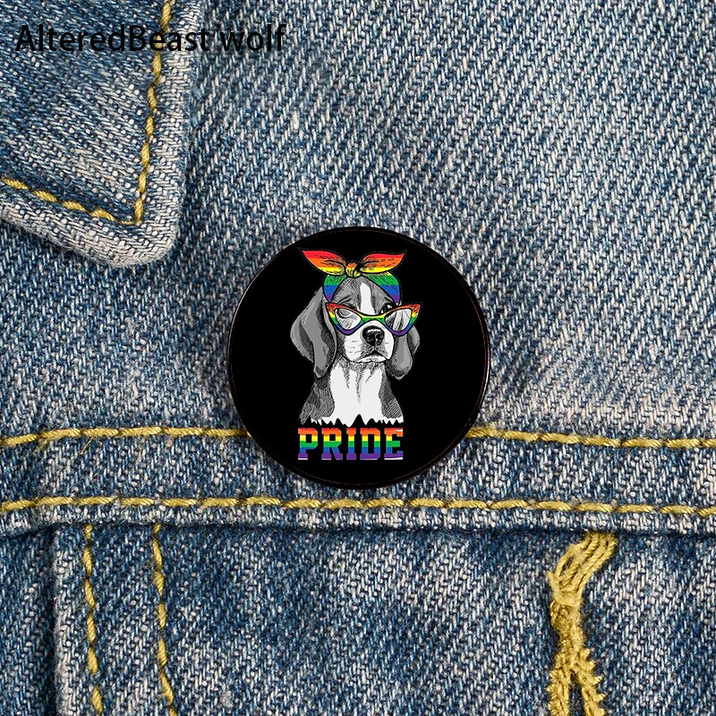 Asexual LGBT Pride Cat Pin Custom Brooches Shirt Lapel teacher tote Bag backpacks Badge Cartoon gift brooches pins for women