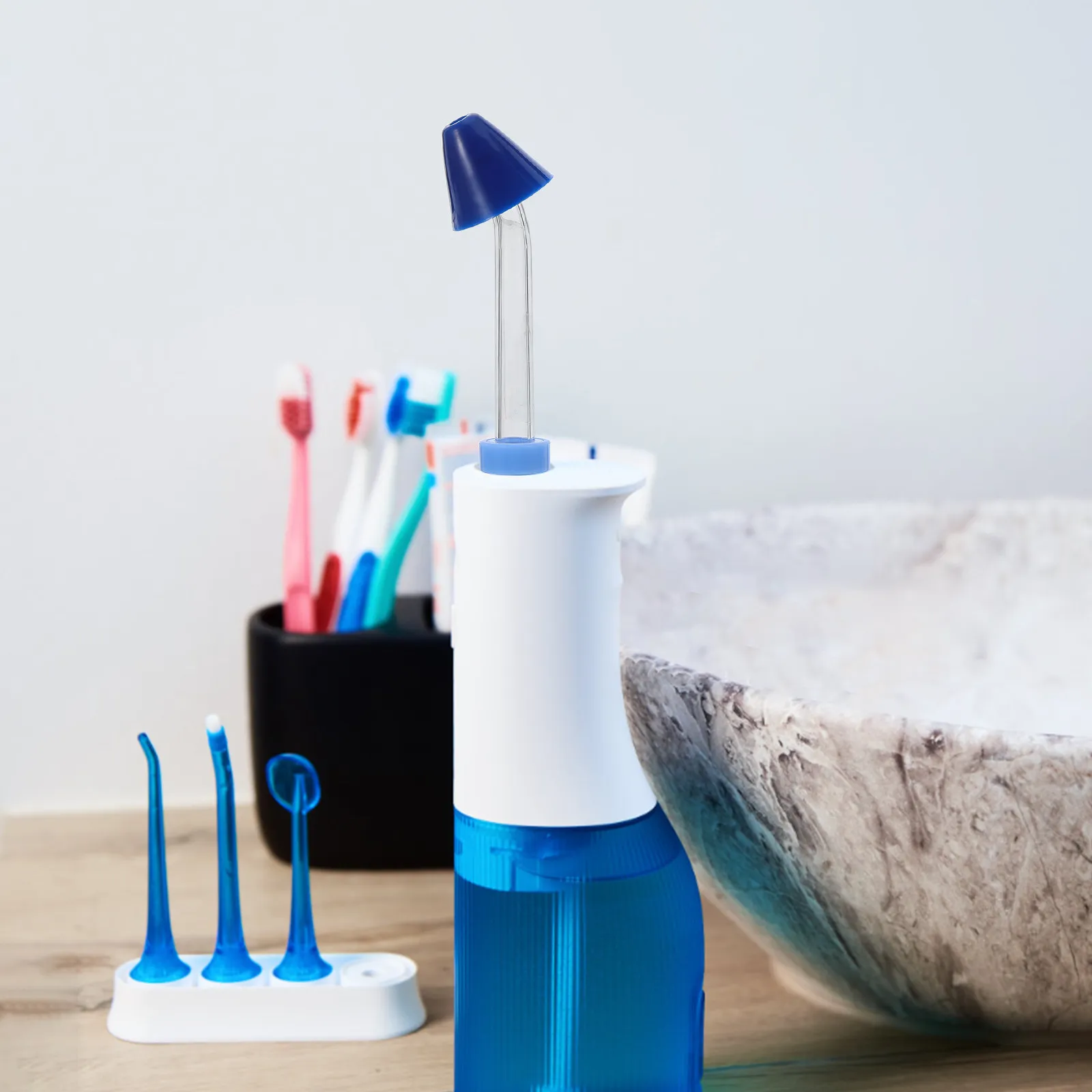 

2 шт. сменных насадок для ирригатора, насадки для промывания носа, сменные насадки для глубокой очистки для ирригатора для ухода за полостью рта