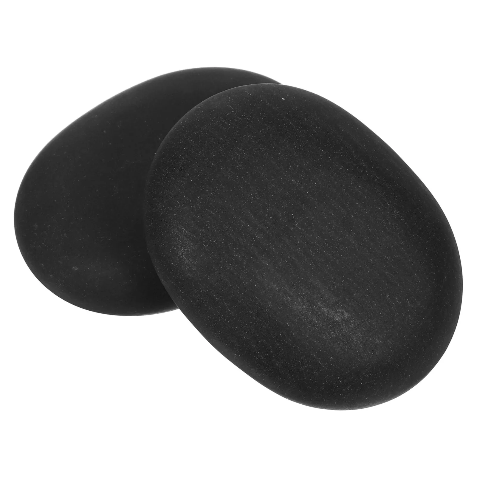 

2 шт., горячие массажные камни, натуральные нагревательные камни для спины, шеи, плеч, ароматерапии, снятия стресса, домашнее спа-оборудование