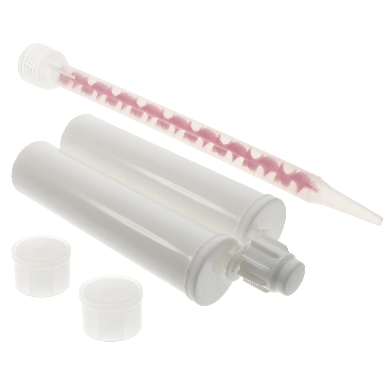 

4Sets Caulk Tube Refillable Empty Caulking Tubes High Durability DIY Repair Sealant Tubes for Home Floor Tiles Large Capacity