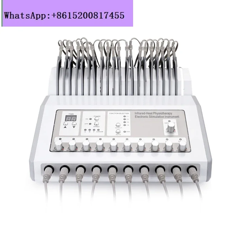 1pcs  for EMS SMT machine with heating BIO microcurrent pulse meridian health dredging massage beauty instrument