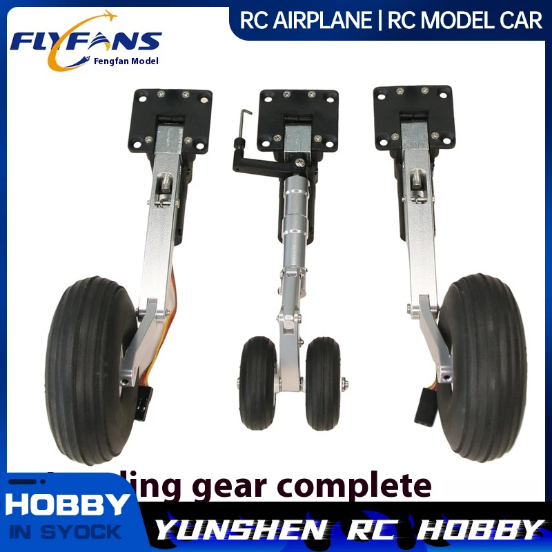 Flyfans Mig-25 FIXED Wing Image เครื่องจริงโช้คอัพโลหะ Landing Gear อิเล็กทรอนิกส์หนอน Retractable อุปกรณ์เสริม