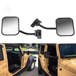 NEW Square-shaped Reversing Rearview Side Mirror for Wrangler Off-Road Vehicle