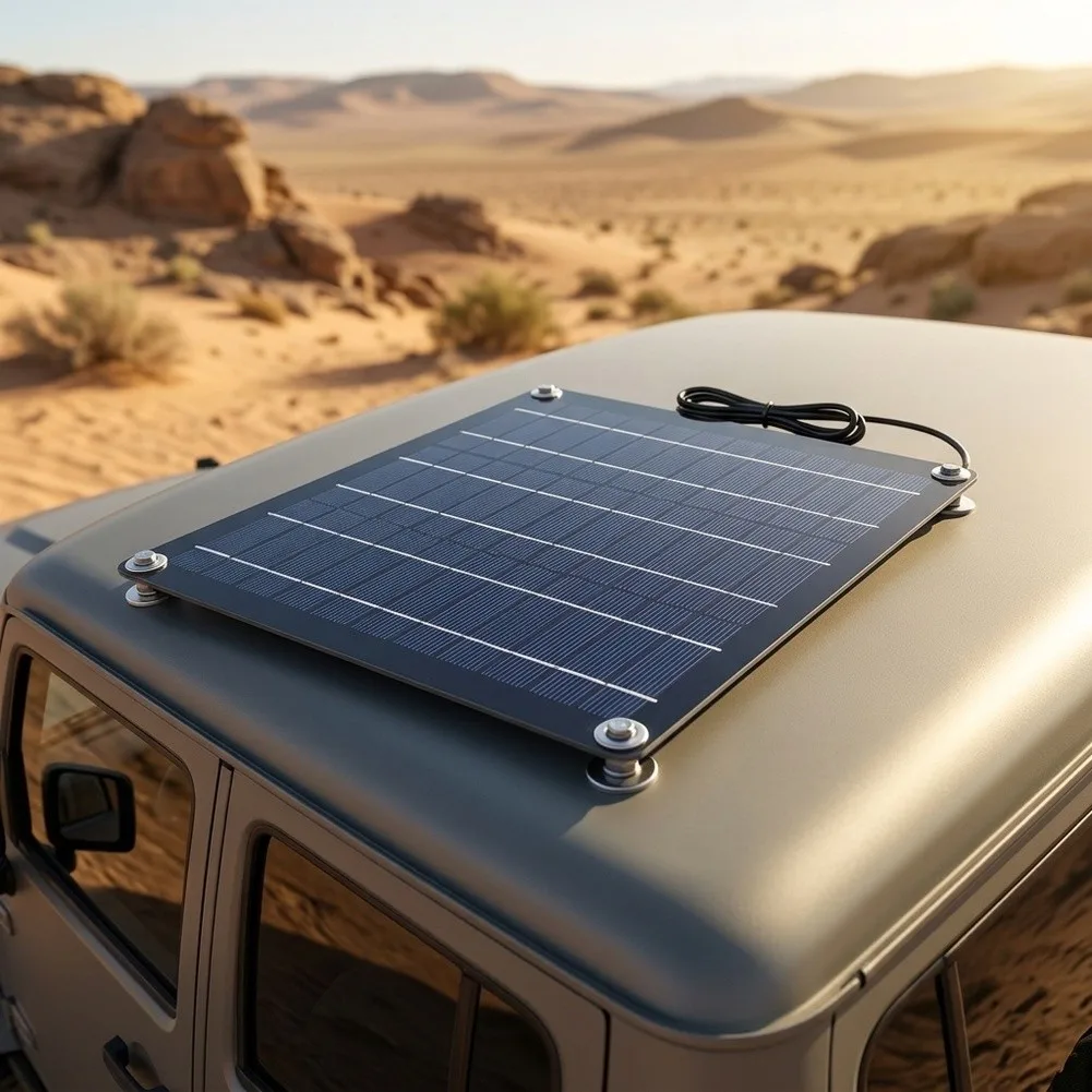 10W18V For Semi Flexible Solar Panel For Flexible Photovoltaic Power Generation Portable Solar Panel Kit