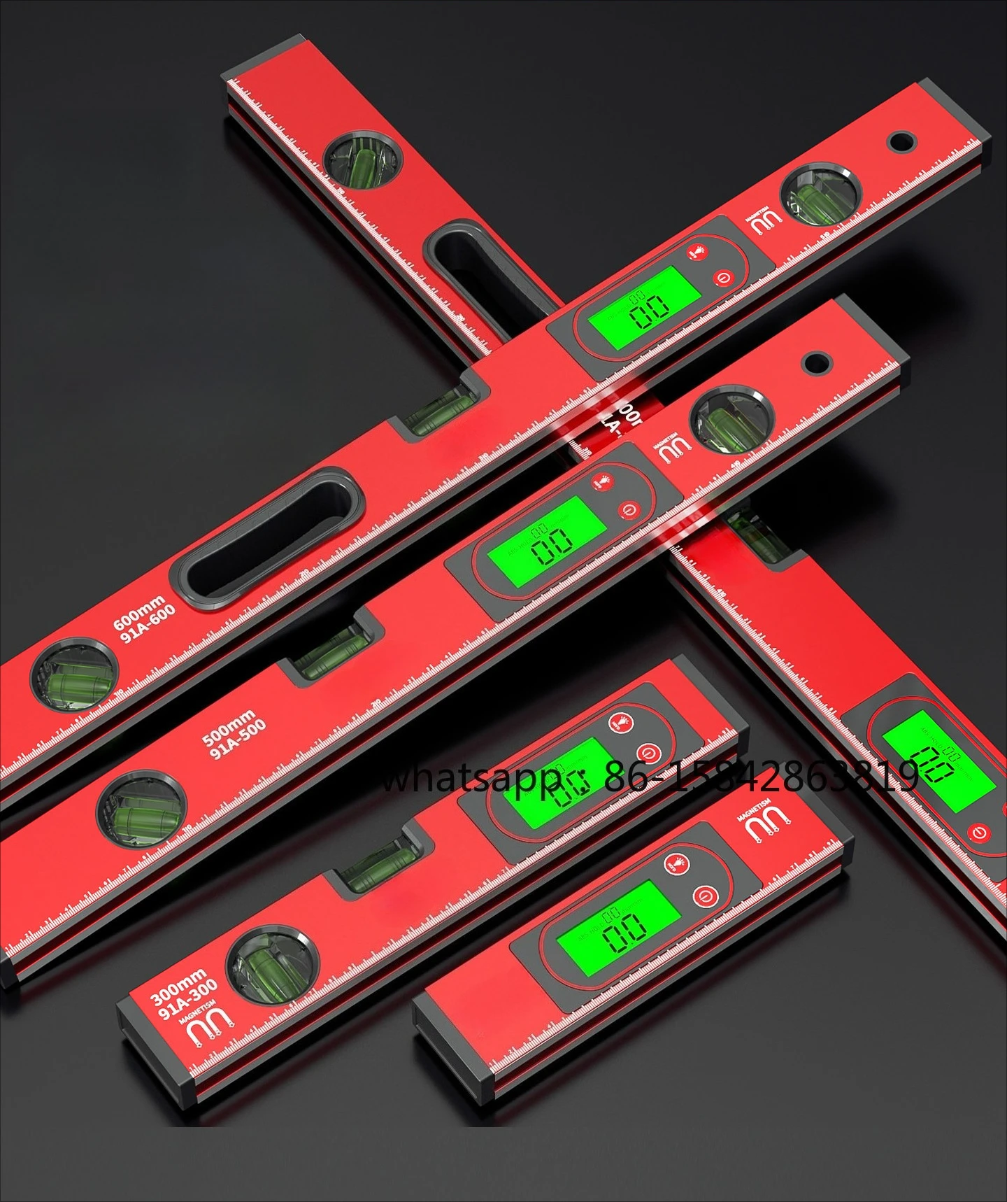 Digital Level Ruler High-precision Electronic Level Instrument with Magnetic Slope Ruler Digital Level Ruler New Model